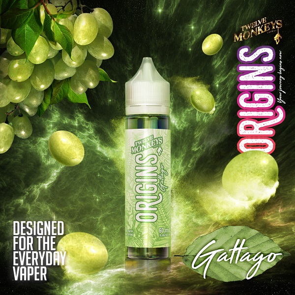 Gattago by 12 Monkeys Origins Ejuice 60ml
