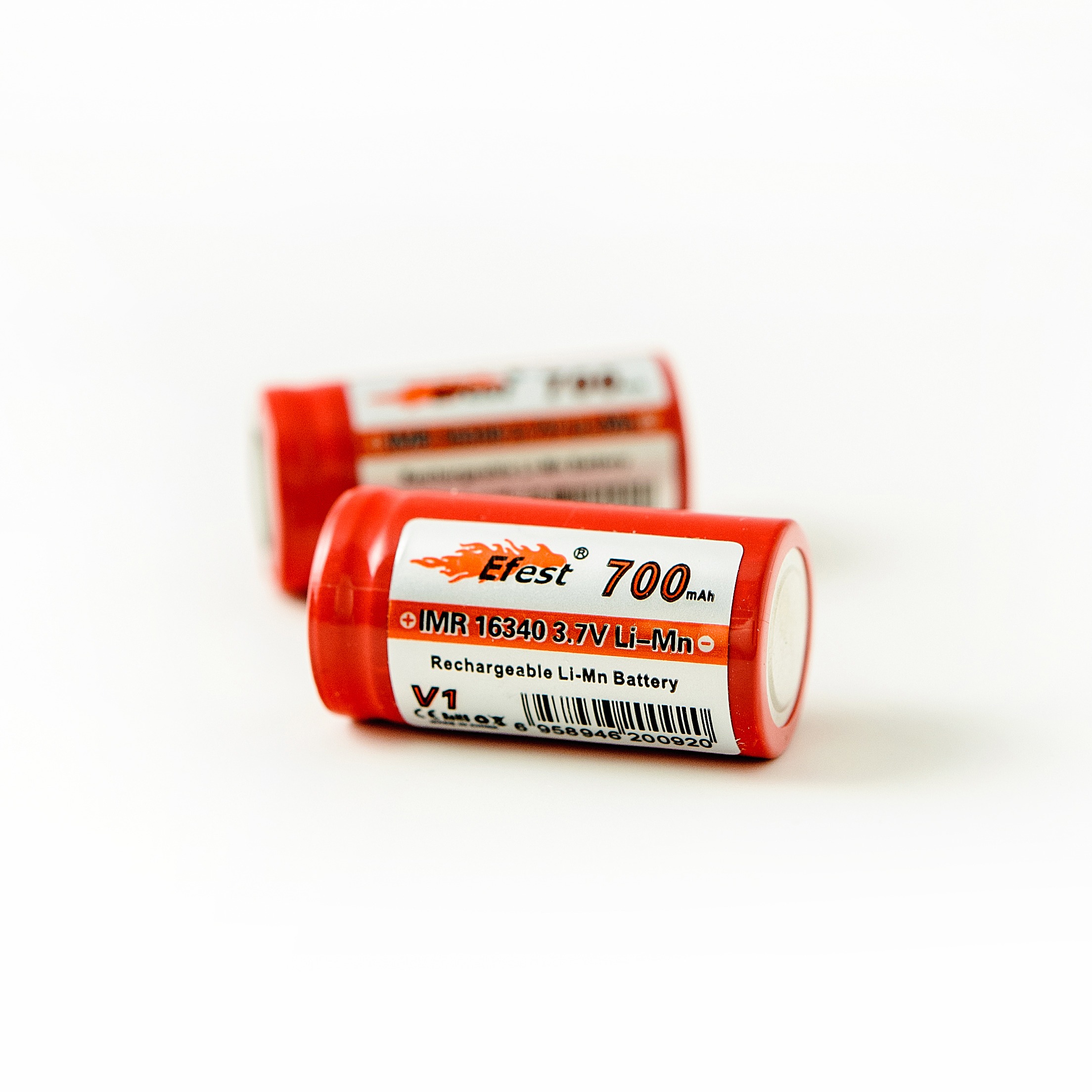 16340 IMR 700mah Flat Top - Image 2