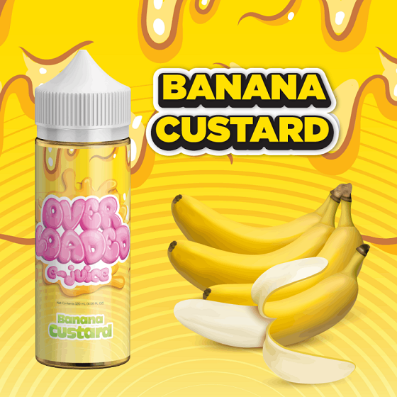 Banana Custard by Overloaded E-Juice 120ml