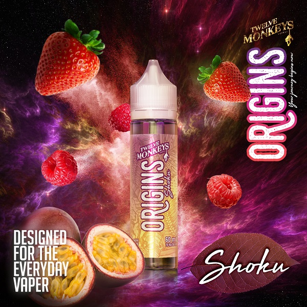 Shoku by 12 Monkeys Origins Ejuice 60ml