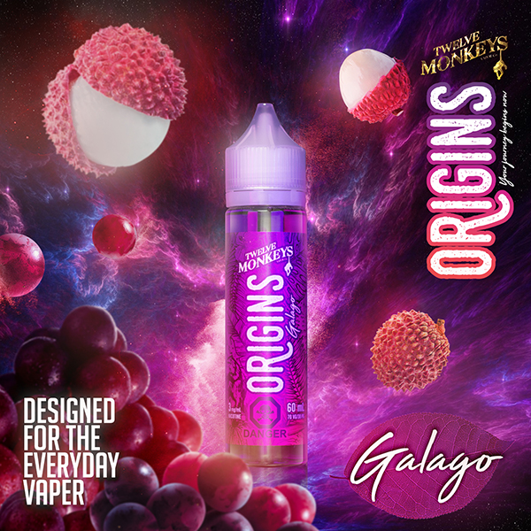 Galago by 12 Monkeys Origins Ejuice 60ml