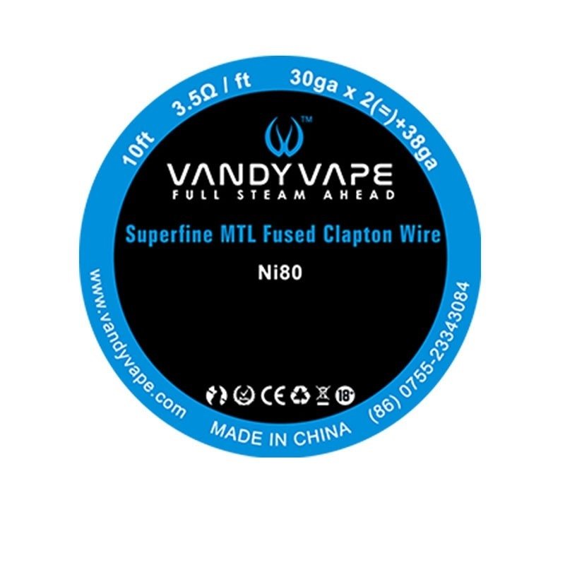 Vandy Vape Superfine MTL Fused Clapton Wire