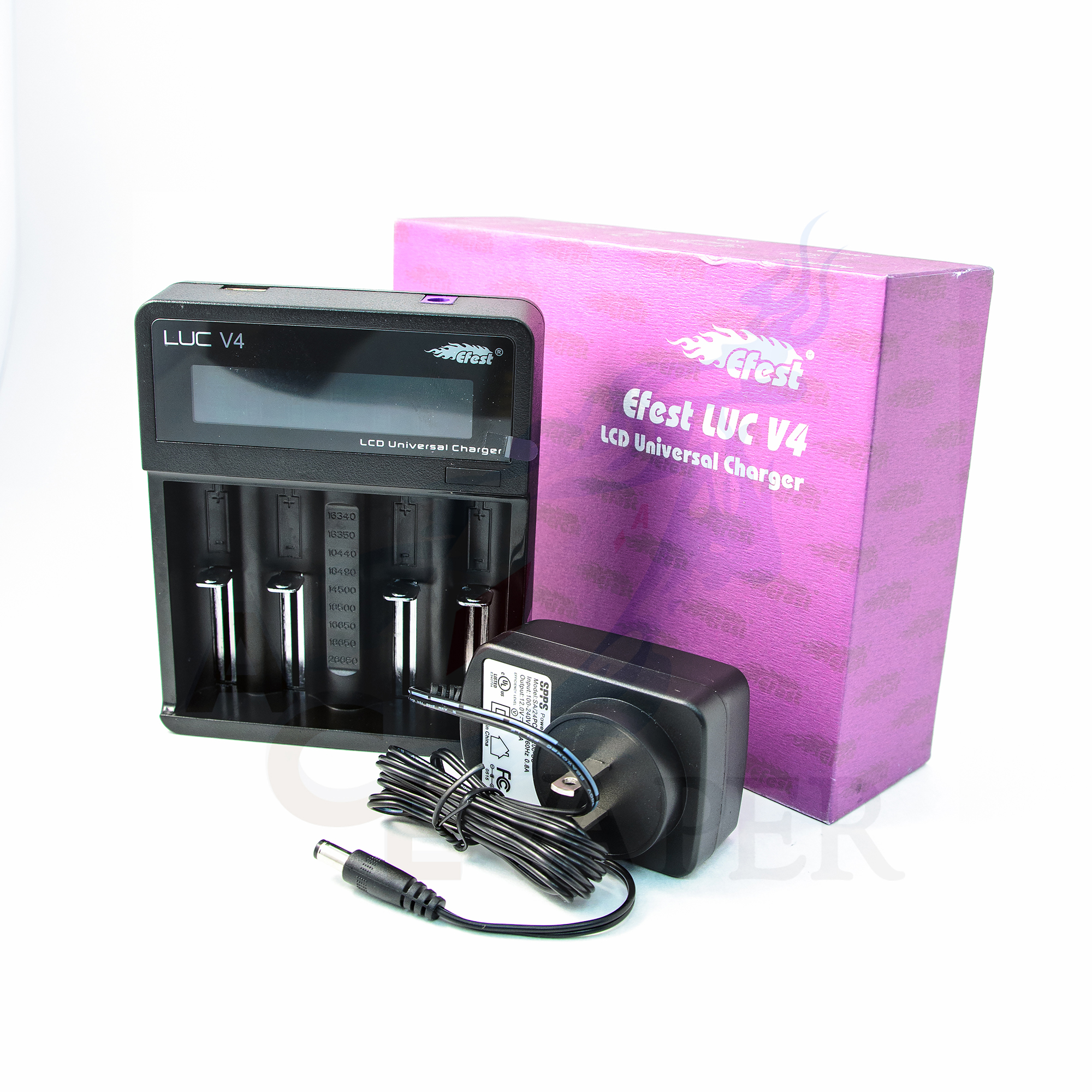 Efest LUC V4 - Four Bay LCD Charger