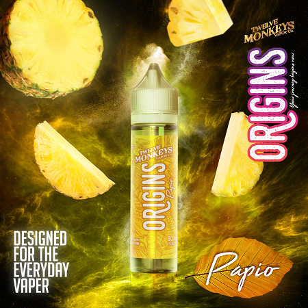 Papio by 12 Monkeys Origins Ejuice 60ml