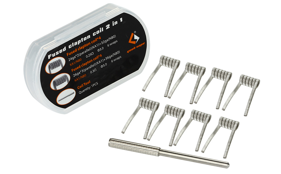 Geekvape Prebuild Framed Staple / Fused Clapton coil 2 in 1 - Image 5