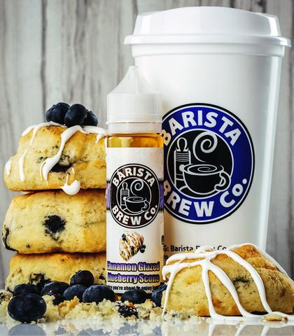 Barista Brew Co. Cinnamon Glazed Blueberry Scone Eliquid