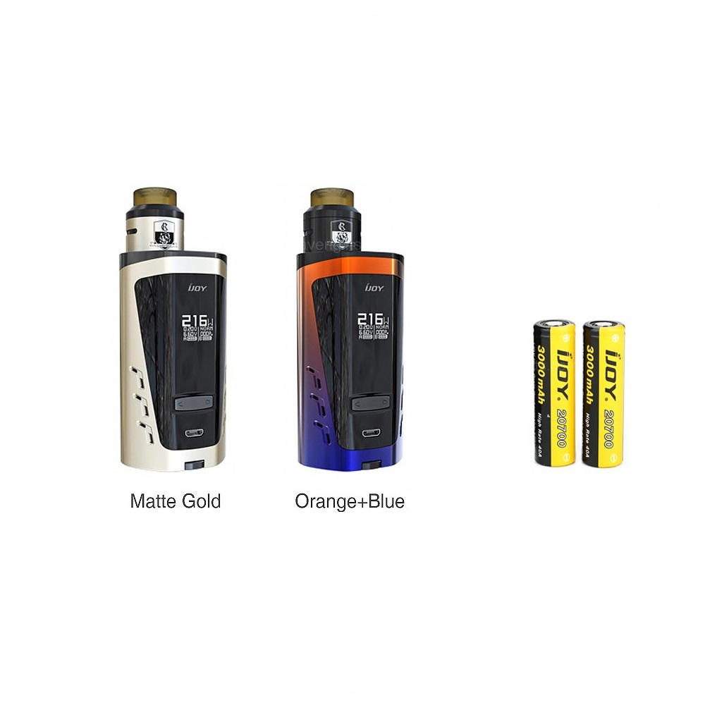 iJoy Capo 216w Squonk Kit w/ Combo SRDA and 2x20700 Batteries