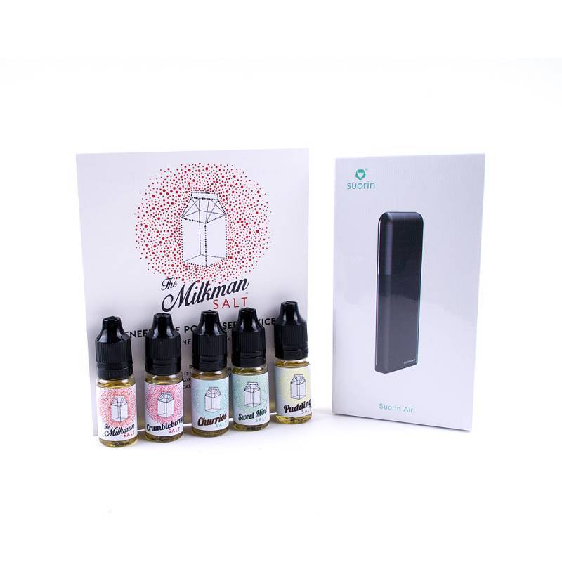 Suorin Air Starter Kit & The Milkman Salt E Liquid Bundle
