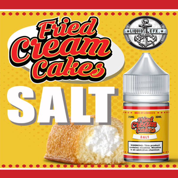 Fried Cream Cakes Salt Nic by Liquid EFX E-Juice