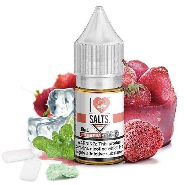 I Love Salts Strawberry Ice By Mad Hatter E-liquids