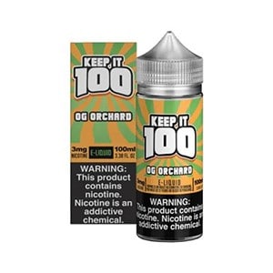 Peachy Punch 100ml by Keep it 100 E-Liquid
