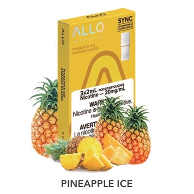 Allo Sync Pineapple Ice by Allo Vapor