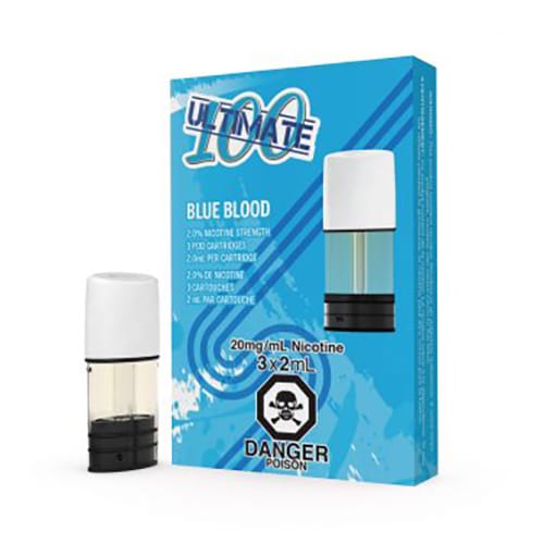 STLTH Pods Blue Blood By Ultimate 100
