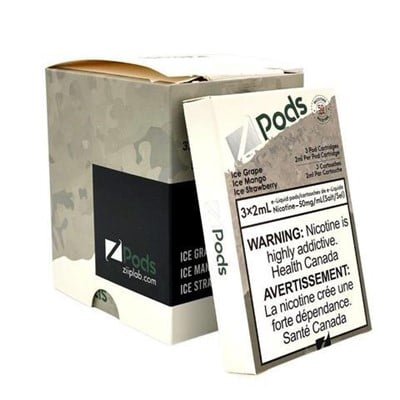 STLTH Ice Multipack By Z Pods Supreme Nicotine Blend