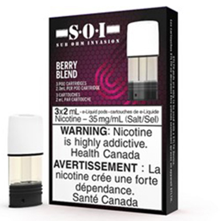 STLTH Berry Blend Bold Pods by SOI