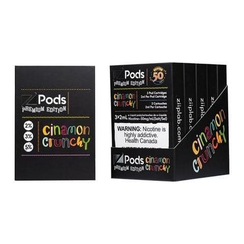 STLTH Cinamon Crunchy Premium Edition By Z Pods