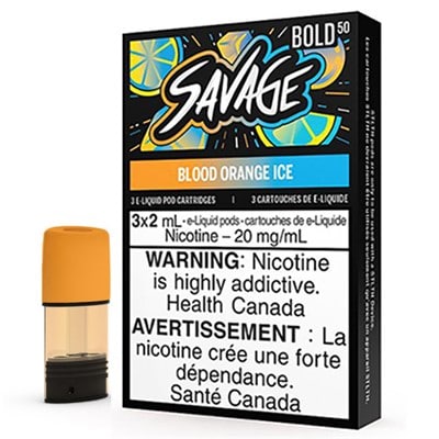 STLTH Blood Orange Ice Bold Pods by Savage