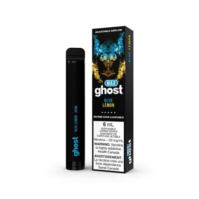 Blue Lemon Bold Nicotine Blend by Ghost Max Disposable