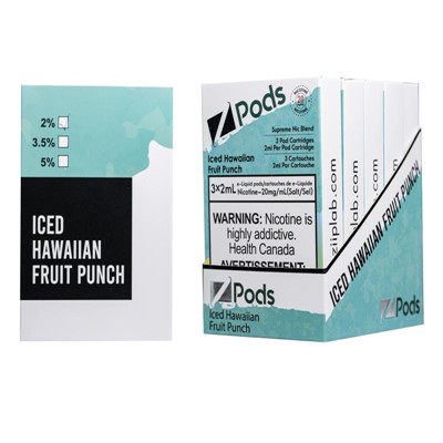 STLTH Iced Hawaiian Fruit Punch By Z Pods Supreme Nicotine Blend