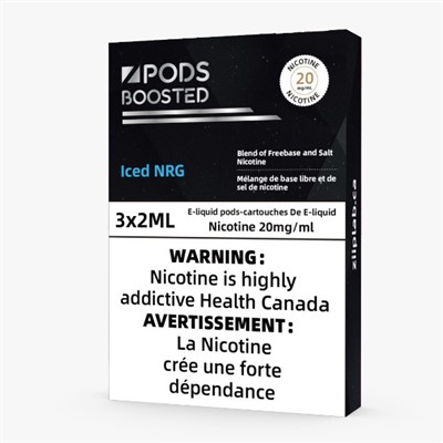 STLTH Pods Iced NRG by Z Pods Boosted