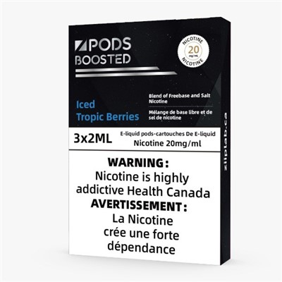STLTH Pods Iced Tropic Berries by Z Pods Boosted