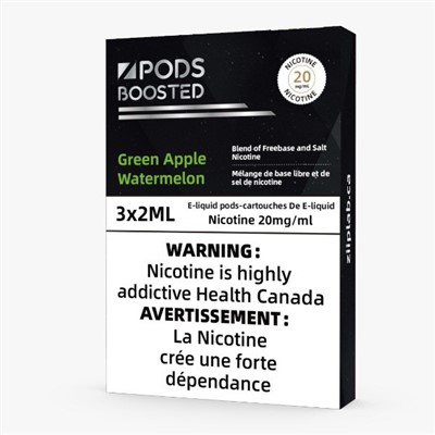 STLTH Pods Green Apple Watermelon by Z Pods Boosted