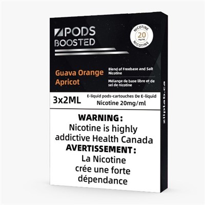 STLTH Pods Guava Orange Apricot by Z Pods Boosted