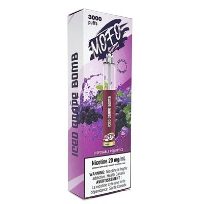 Iced Grape Bomb Mofo Sumo Disposable Vape