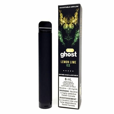 Lemon Lime Ice Bold Nicotine Blend by Ghost Max Disposable