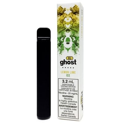 Lemon Lime Bold Nicotine Blend by Ghost XL Disposable