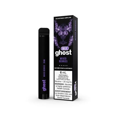 Mixed Berry Bold Nicotine Blend by Ghost Max Disposable