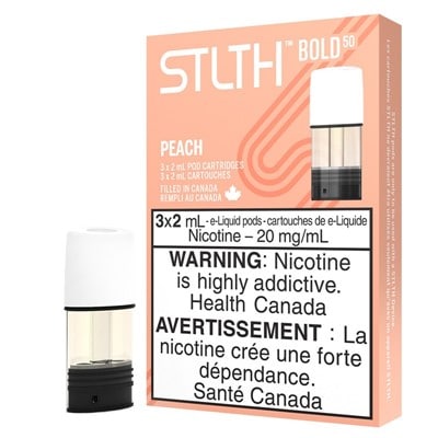STLTH Peach Bold Pods by STLTH