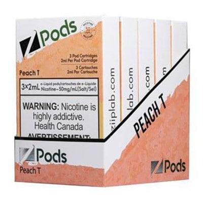 STLTH Peach T Z Pods Supreme Nicotine Blend