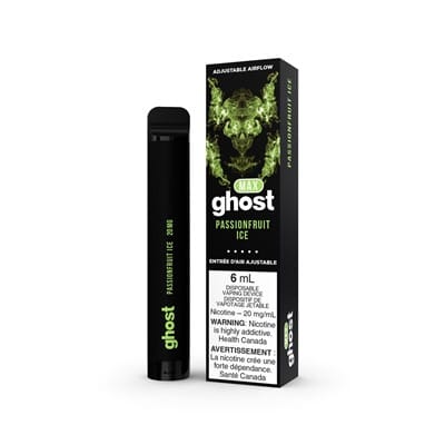 Passionfruit Ice Bold Nicotine Blend by Ghost Max Disposable