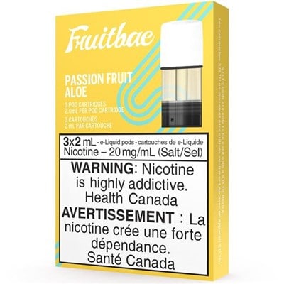 STLTH Passion Fruit Aloe Bold Pods by Fruitbae