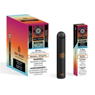 Orange Grape Apple Iced Envi Boost Disposable