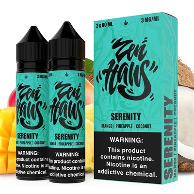 Zen Haus Serenity E Liquid Verdict Vapors