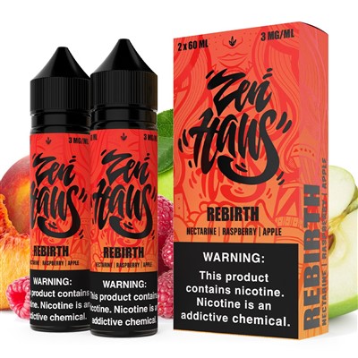 Zen Haus Rebirth E Liquid Verdict Vapors