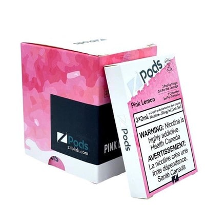 Vodka Pink Lemonade By Z Pods Supreme Nicotine Blend
