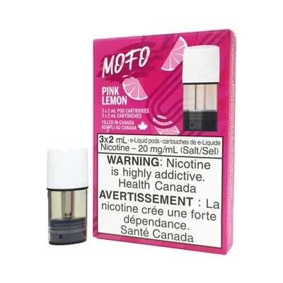 STLTH Pods Pink Lemon Bold by Mofo