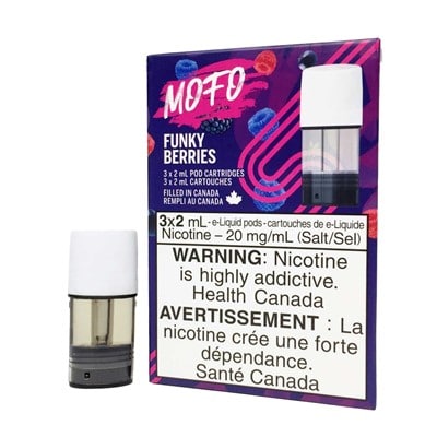 STLTH Pods Funky Berries Bold by Mofo