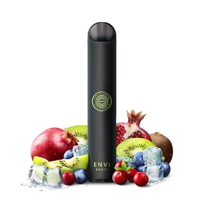 Kiwi Pomegranate Berry Iced Envi Boost Hit Disposable
