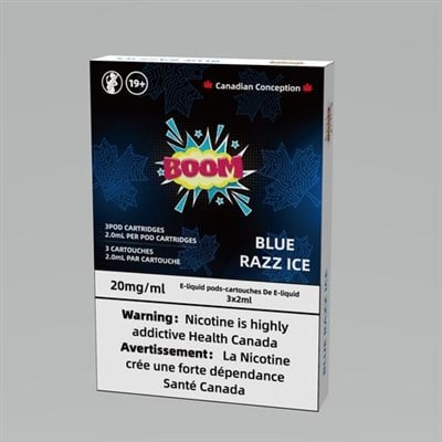Pods Blue Razz Ice by Boom Pods