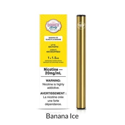 Banana Ice Dinner Lady Disposable Vape