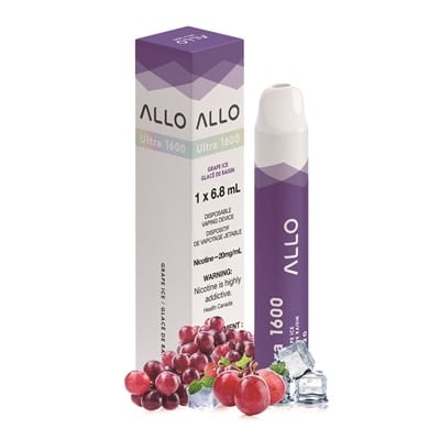 Grape Ice Allo 1600 Disposable Vape