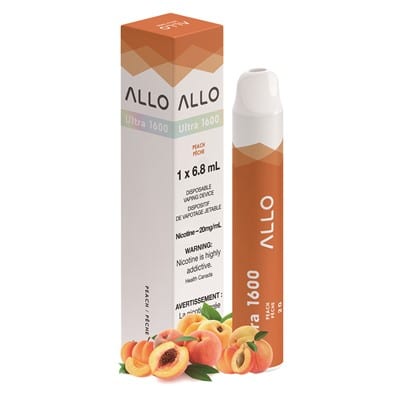 Peach Allo 1600 Disposable Vape