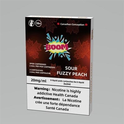 Pods Sour Fuzzy Peach by Boom Pods