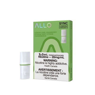 Allo Sync Lemon Lime Cranberry by Allo Vapor