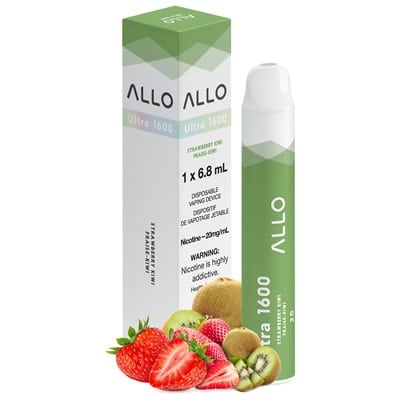 Strawberry Kiwi Allo 1600 Disposable Vape