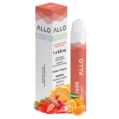 Strawberry Orange Allo 1600 Disposable Vape